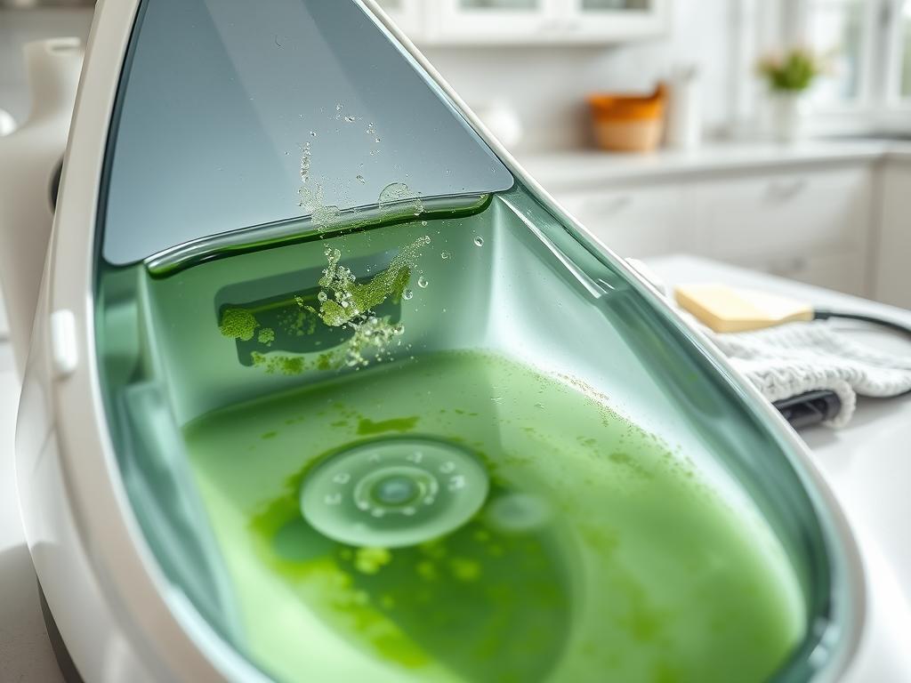 ütünün su haznesi yosun tuttu